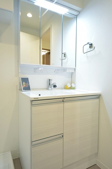 シャワー付き洗面化粧台