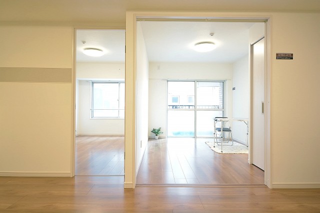 ＬＤＫと洋室をつなげて広々とした空間に♪