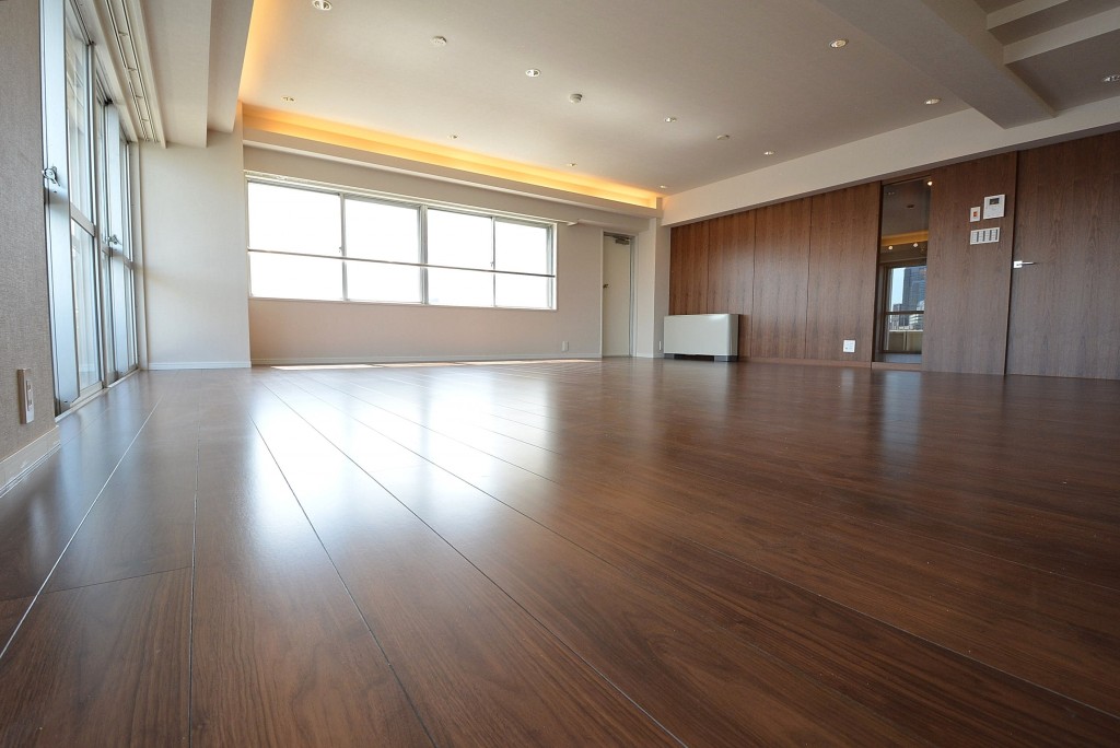 代官山マンション　開放感のあるLDK