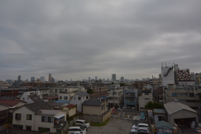 ライオンズマンション学芸大学　　玄関前眺望