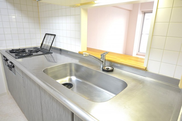 リビングが見渡せます