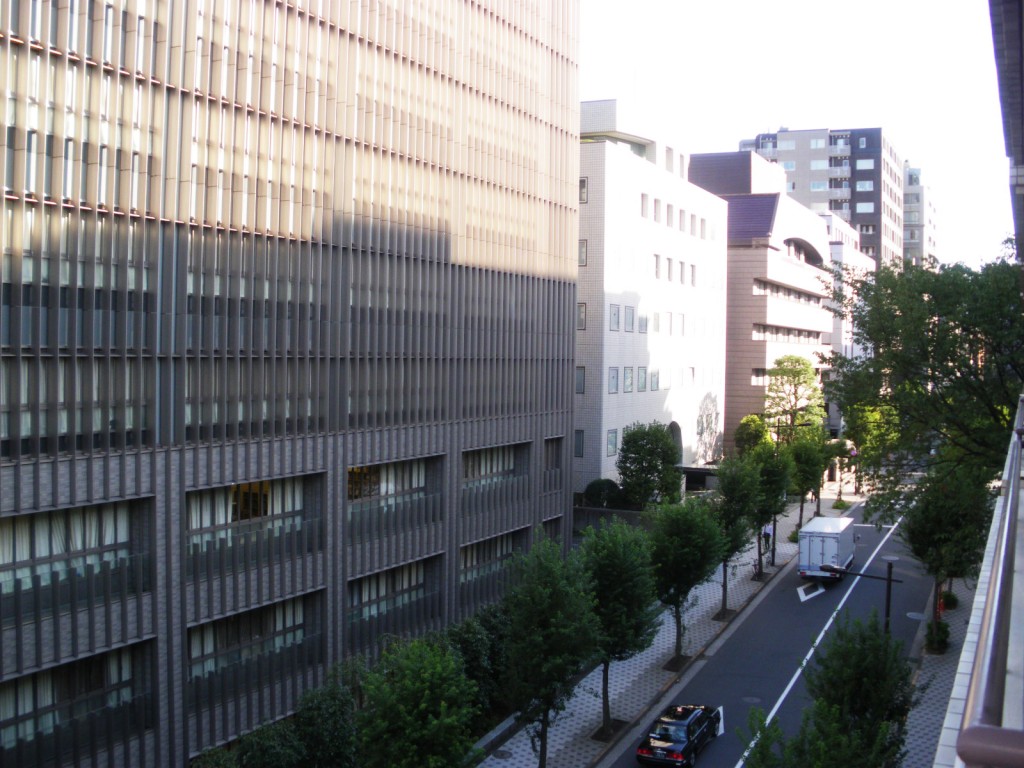 朝日三番町プラザ　バルコニーからの眺望