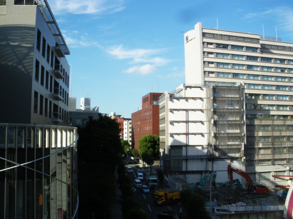 朝日三番町プラザ　バルコニーからの眺望