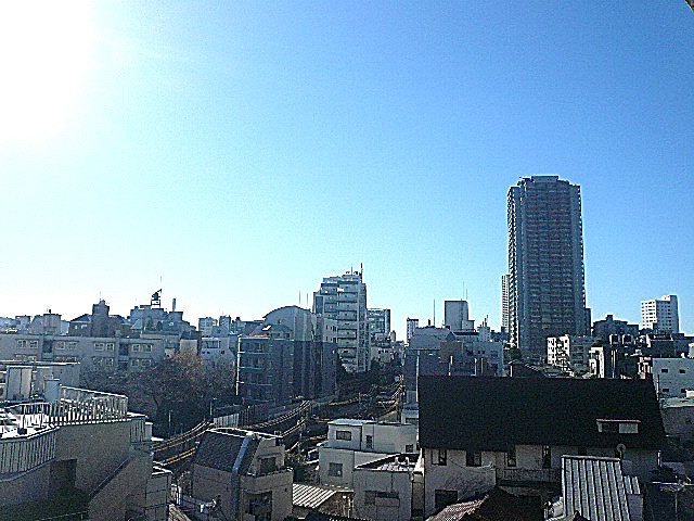 代官山マンション　6階からの眺望です。602