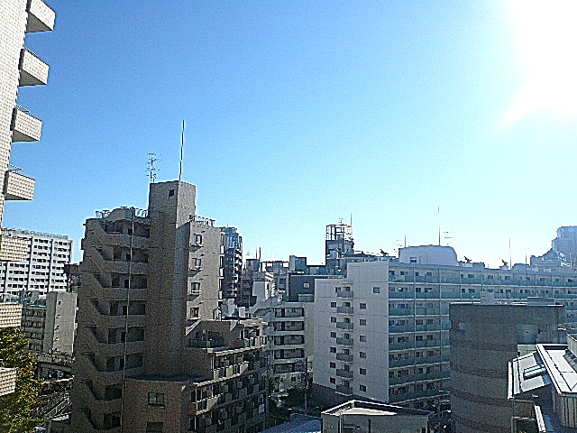 代官山マンション　6階からの眺望です。602