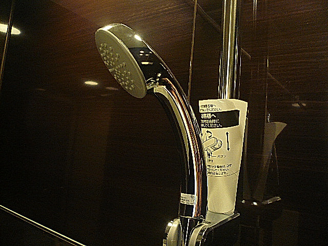 サングリア中目黒　シャワー。