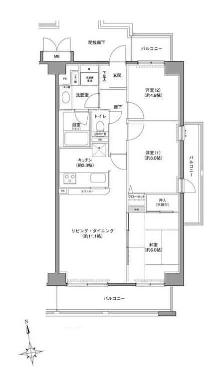 エコロジー落合レジデンスⅡ501