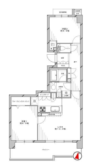 パークス池上　間取り