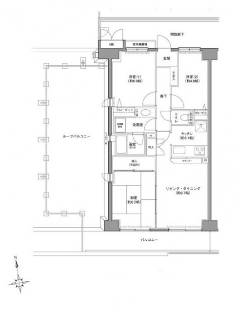 エコロジー落合レジデンスⅡ503
