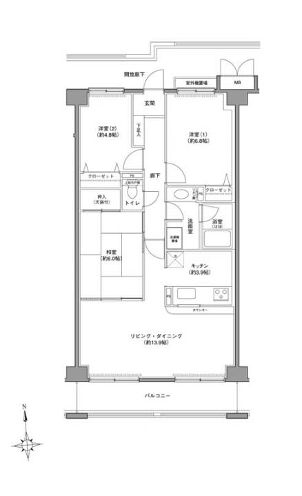 エコロジー落合レジデンスⅠ503