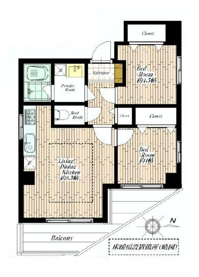 デューク高輪　間取り