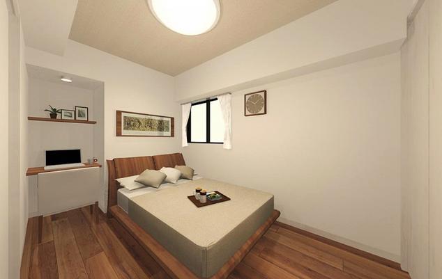 ライオンズマンション池田山　洋室完成イメージ