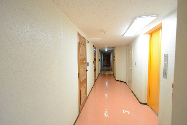 麻布狸穴ナショナルコート 内廊下