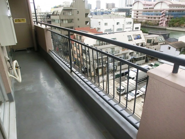 月島福寿マンション　バルコニー