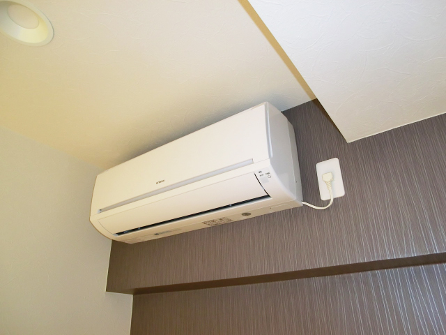 エアコンが新規取付されています