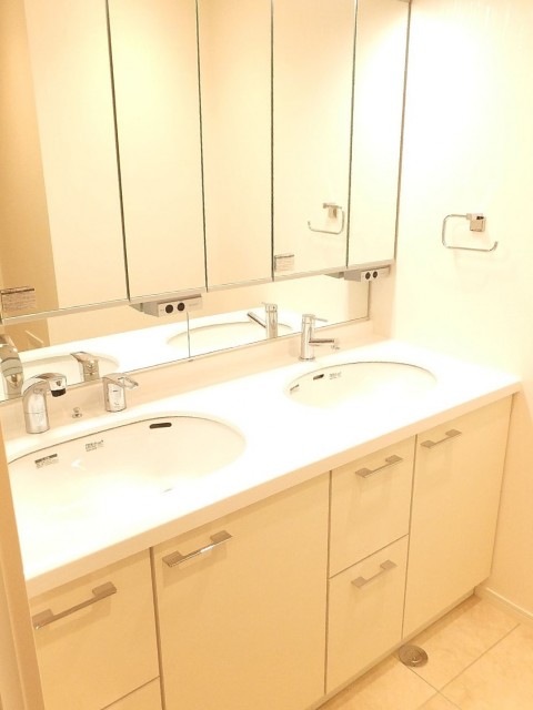 ステートリーホームズ南麻布　洗面化粧台