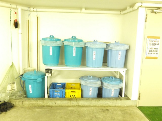 ステートリーホームズ南麻布　ゴミ置き場