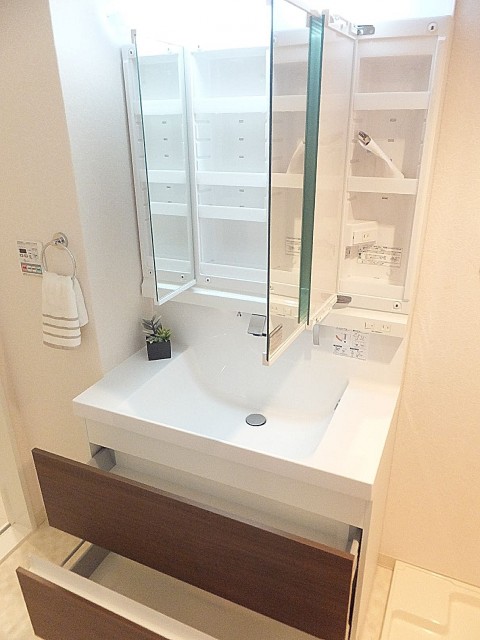 ライオンズマンション東麻布　洗面化粧台