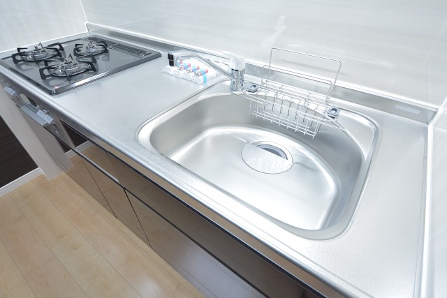 古河松原マンション　システムキッチン