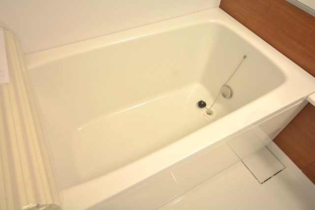 古河松原マンション　追い焚き機能付きバス
