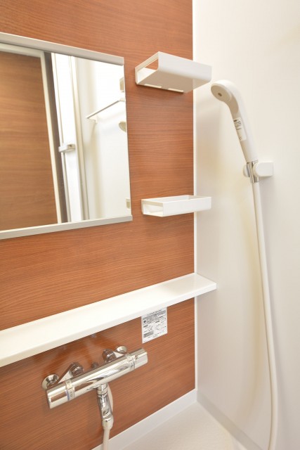 古河松原マンション　追い焚き機能付きバス