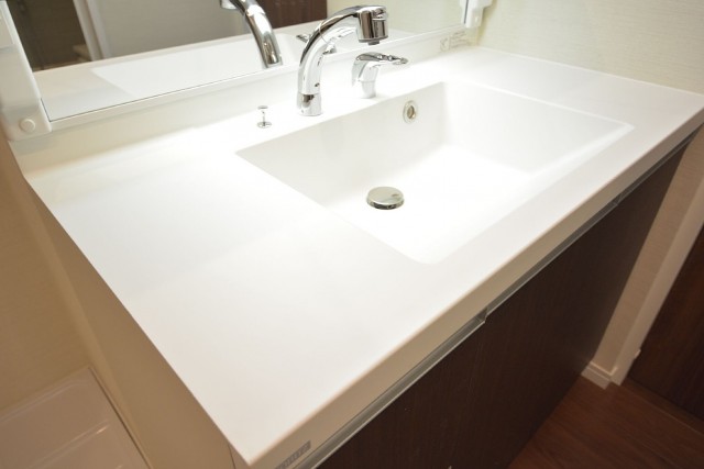 マンション都立大　洗面化粧台