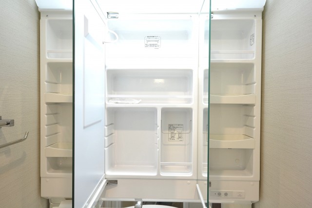 飯田橋第1パークファミリア　洗面化粧台の収納