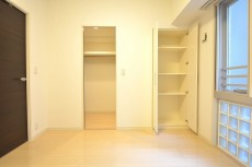 リシェ五反田スカイビュー　約5.5畳の洋室は収納豊富♪