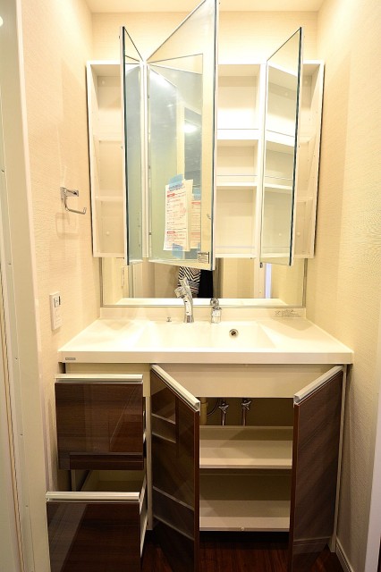 モアグランデ浜松町　洗面化粧台