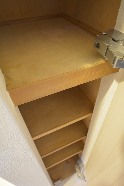 洗面室内の収納