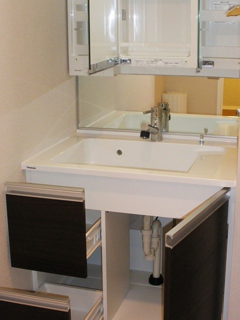 祐天寺第2コーポラス　洗面化粧台