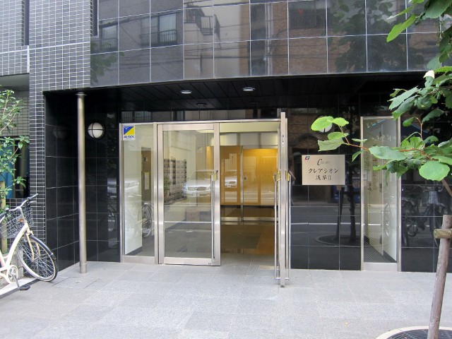 クレアシオン浅草Ⅱ　エントランス