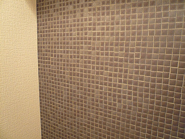 コープ野村六本木Ⅱ　タイルのようなクロス