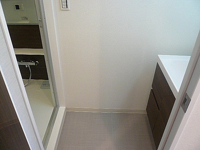 麻布狸穴ナショナルコート　サニタリールームです。