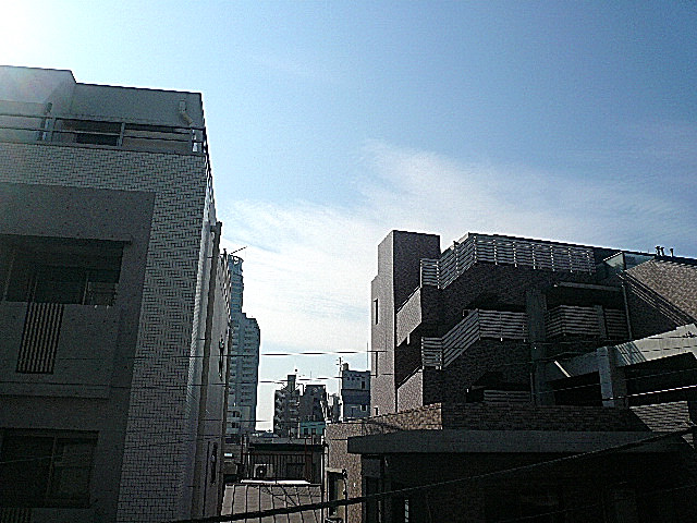 麻布狸穴ナショナルコート　3Ｆからの眺望