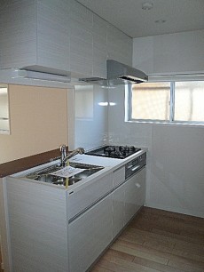 マンション都立大　ワイドにあるシステムキッチン203