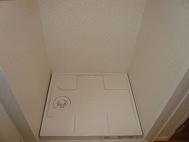 マンション都立大　洗濯機置き場です。203