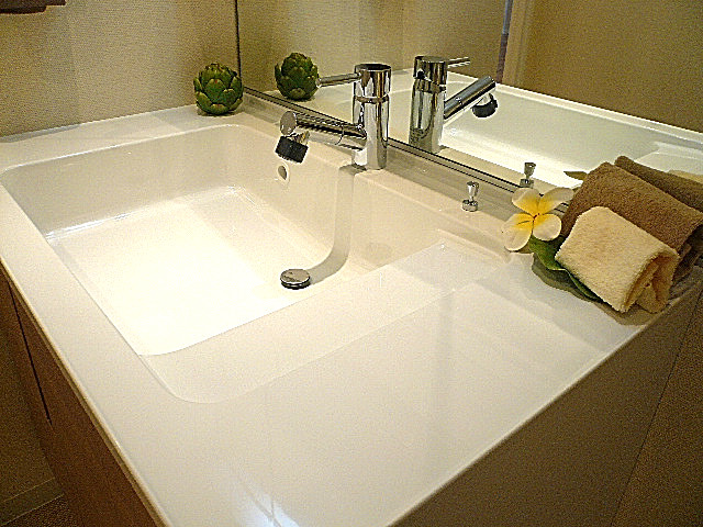 六本木ハイツ　スタイリッシュな洗面ボウル