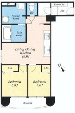 カーサ池尻　間取り
