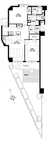 中銀第２世田谷マンシオン　間取り図