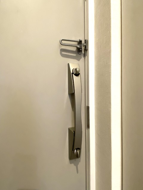 明大前グランドハイツ 玄関