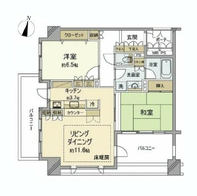 グランドテラス新宿　間取り