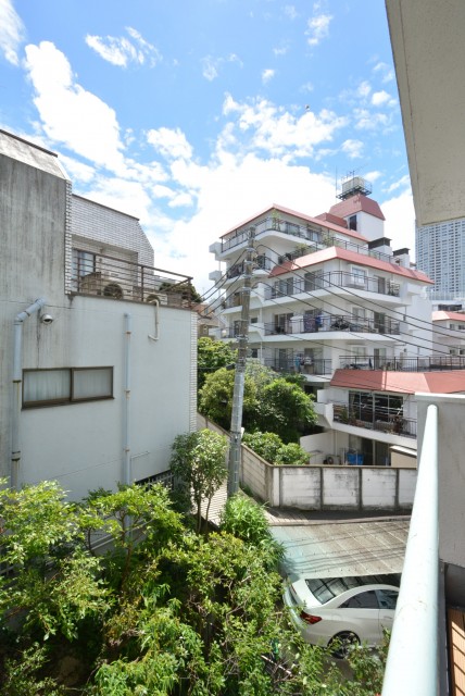 高輪中台マンション バルコニー