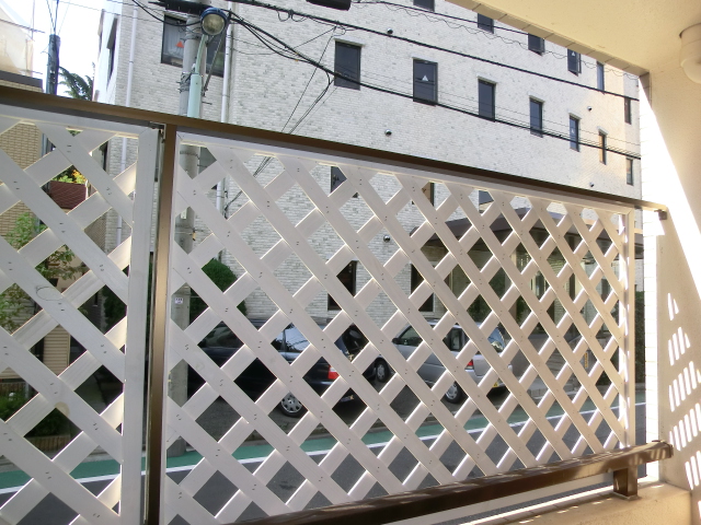 バルコニーからの景色