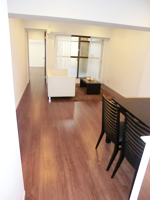 約16.8帖もの広々リビングダイニングキッチン