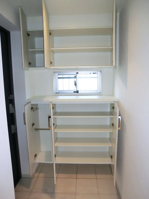 収納もたっぷりついています