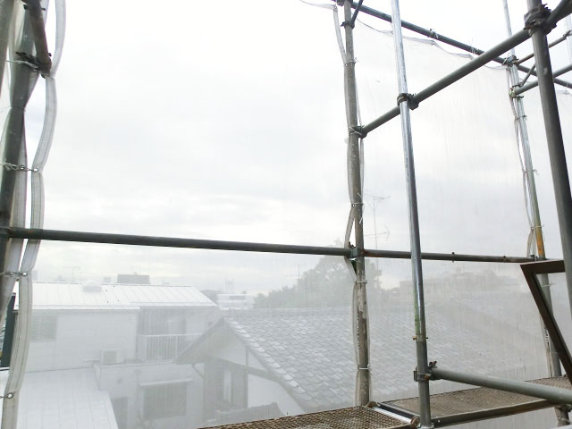 ヴィラグレイス西落合　リビングのバルコニーからの眺望