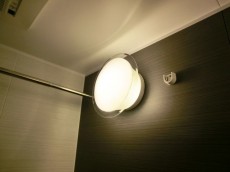 ヴィラグレイス西落合　バスルーム照明が素敵。