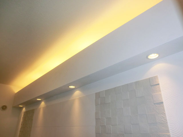 ヴィラグレイス西落合　リビングダイニング壁面のエコカラット