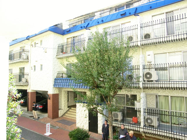 シャンボール松濤　リビングからの眺望